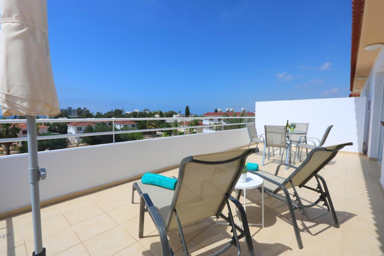 Nissi 3 Amazing Sea View Apartment Agia Napa Buitenkant foto
